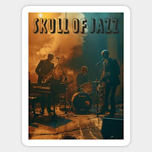 Skull of Jazz Sticker